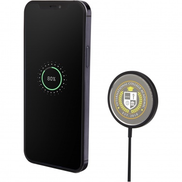 Logo trade promotional products picture of: Magclick 15W aluminium wireless charger